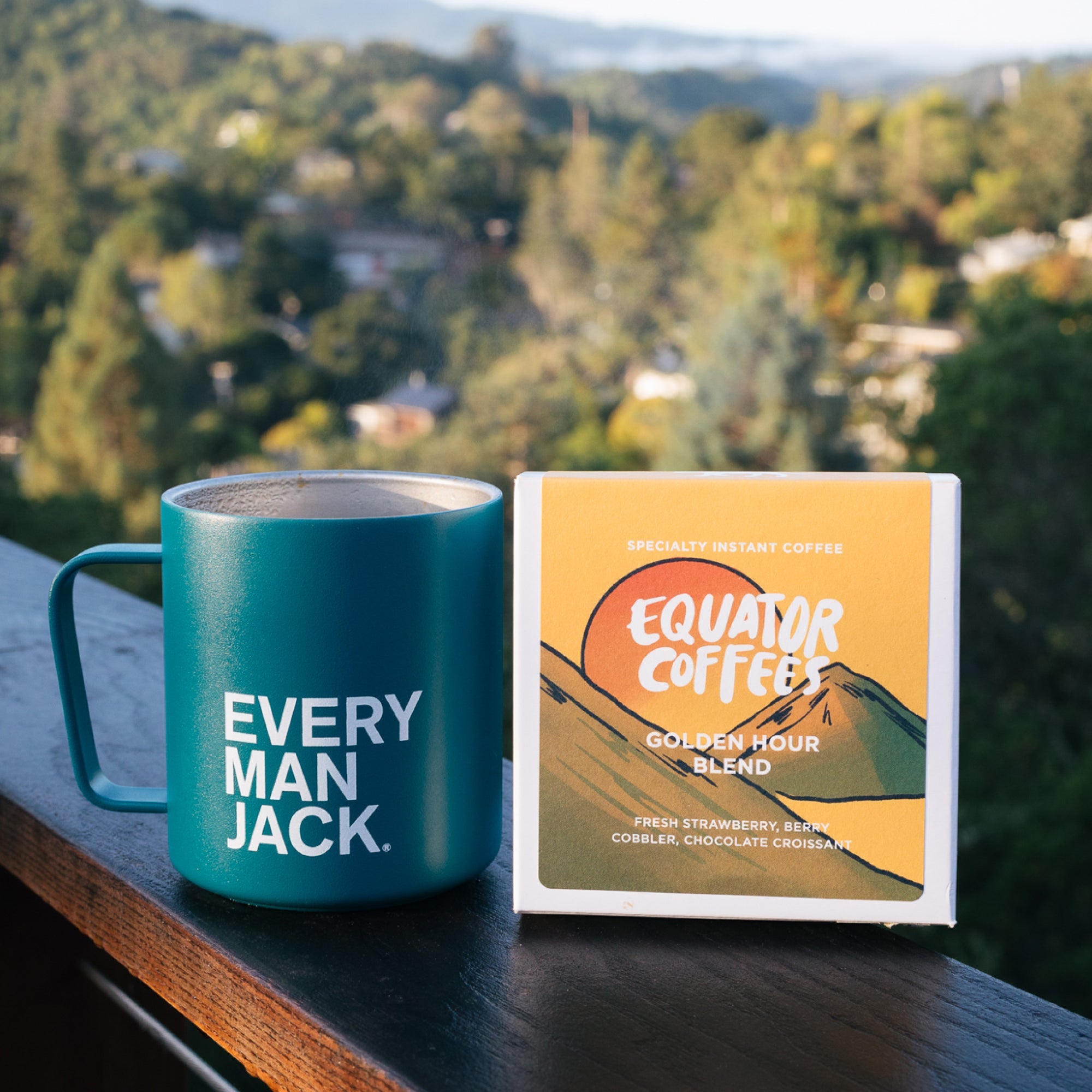 Every Man Jack x Miir Prismatic Blue Mug