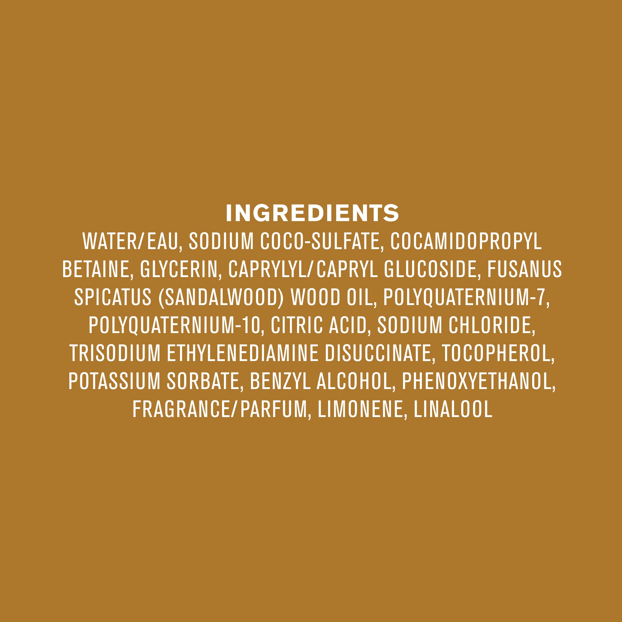 Amber + Sandalwood