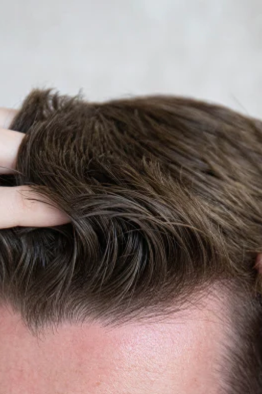 Hair Styling image of man's hair