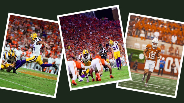 Kicking It with College Football Stars