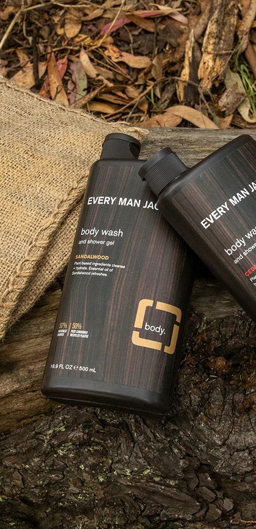Sandalwood + Cedarwood Collection Banner Image