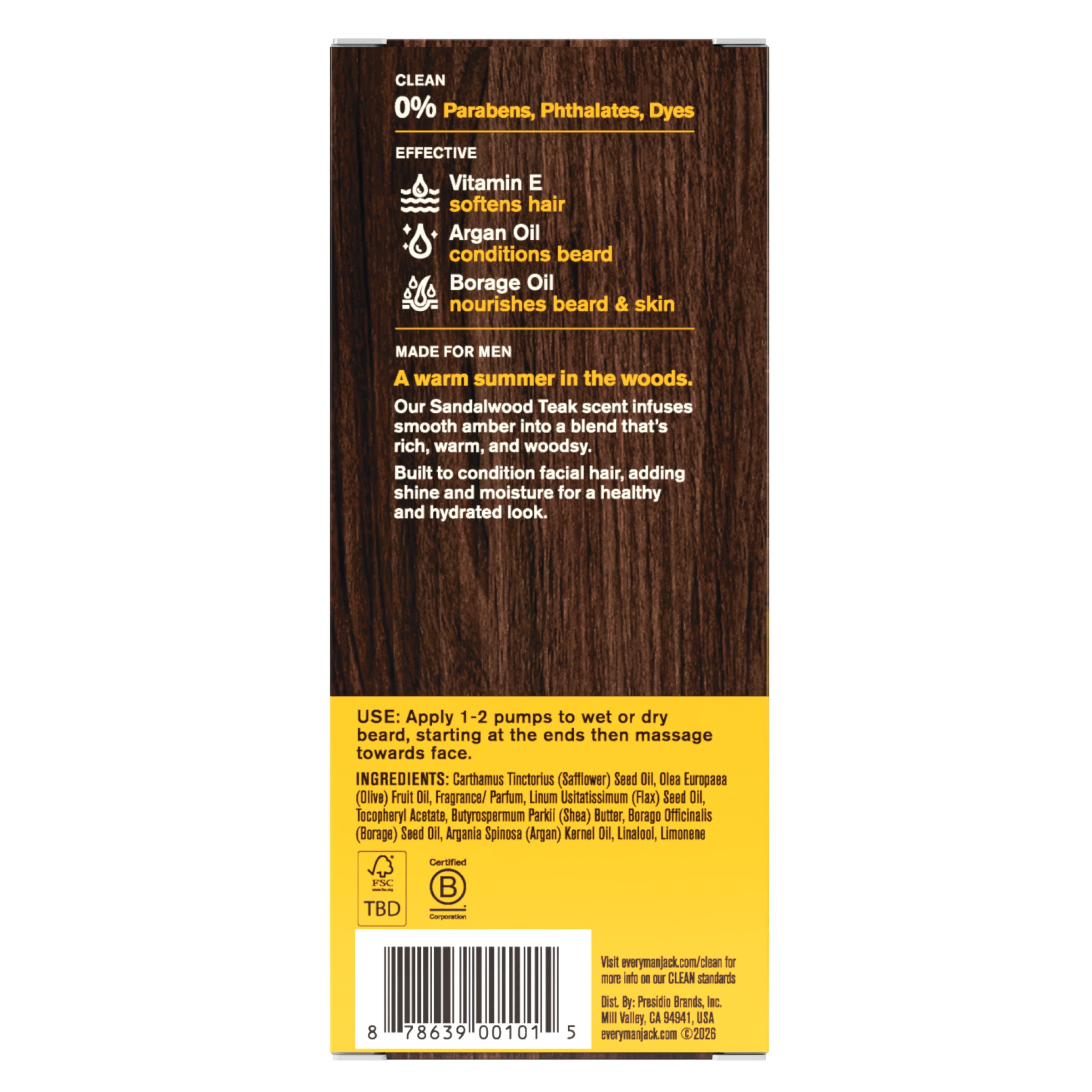 Sandalwood Teak / Standard
