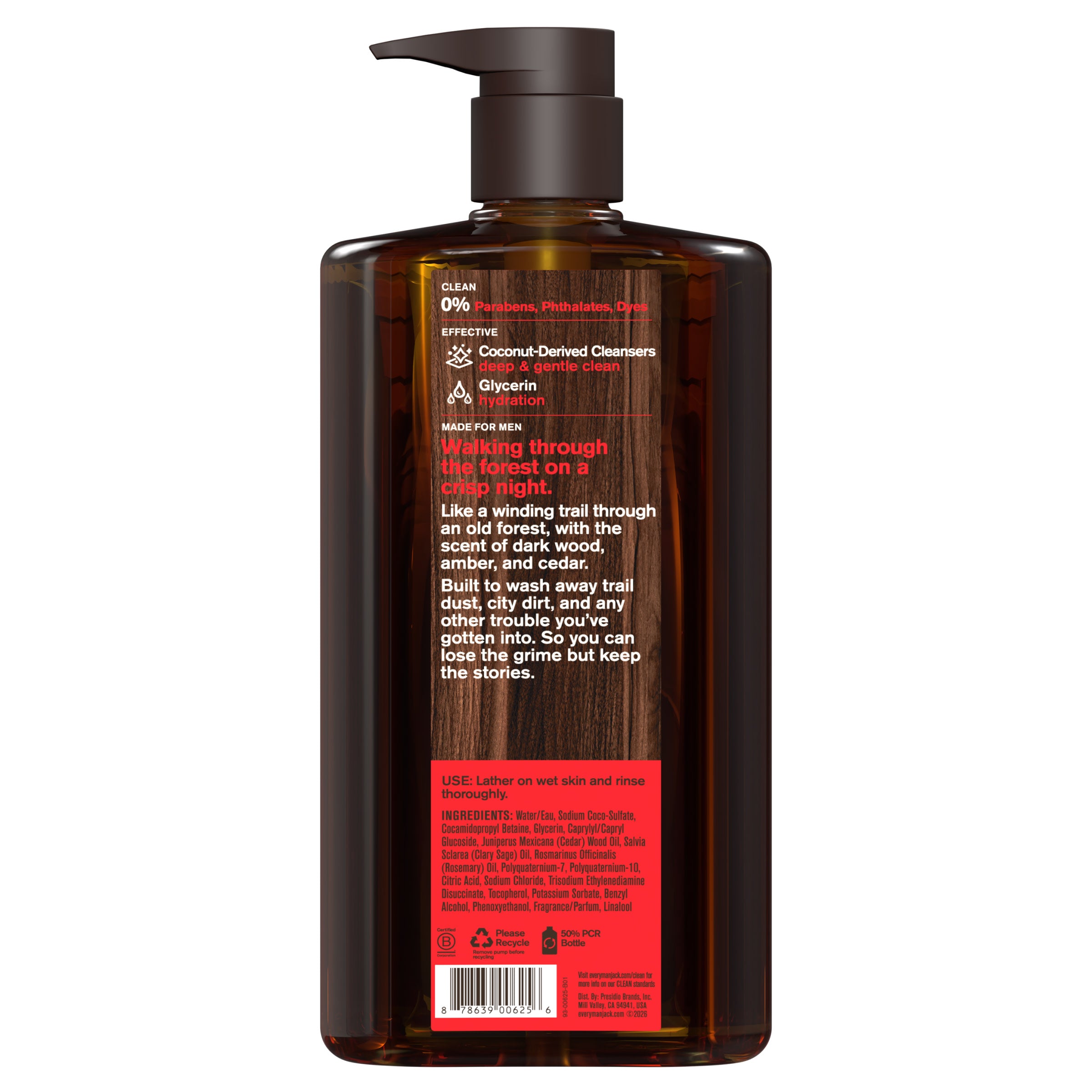 Cedarwood Amber / Liter