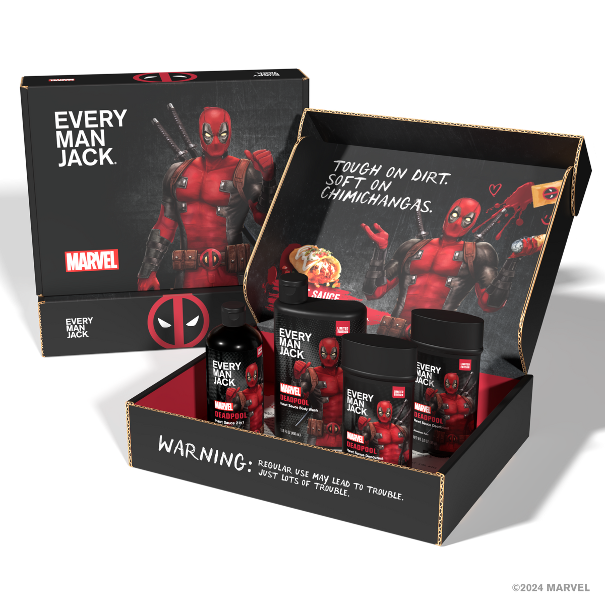 Deadpool MARVEL® Gift Set – Every Man Jack