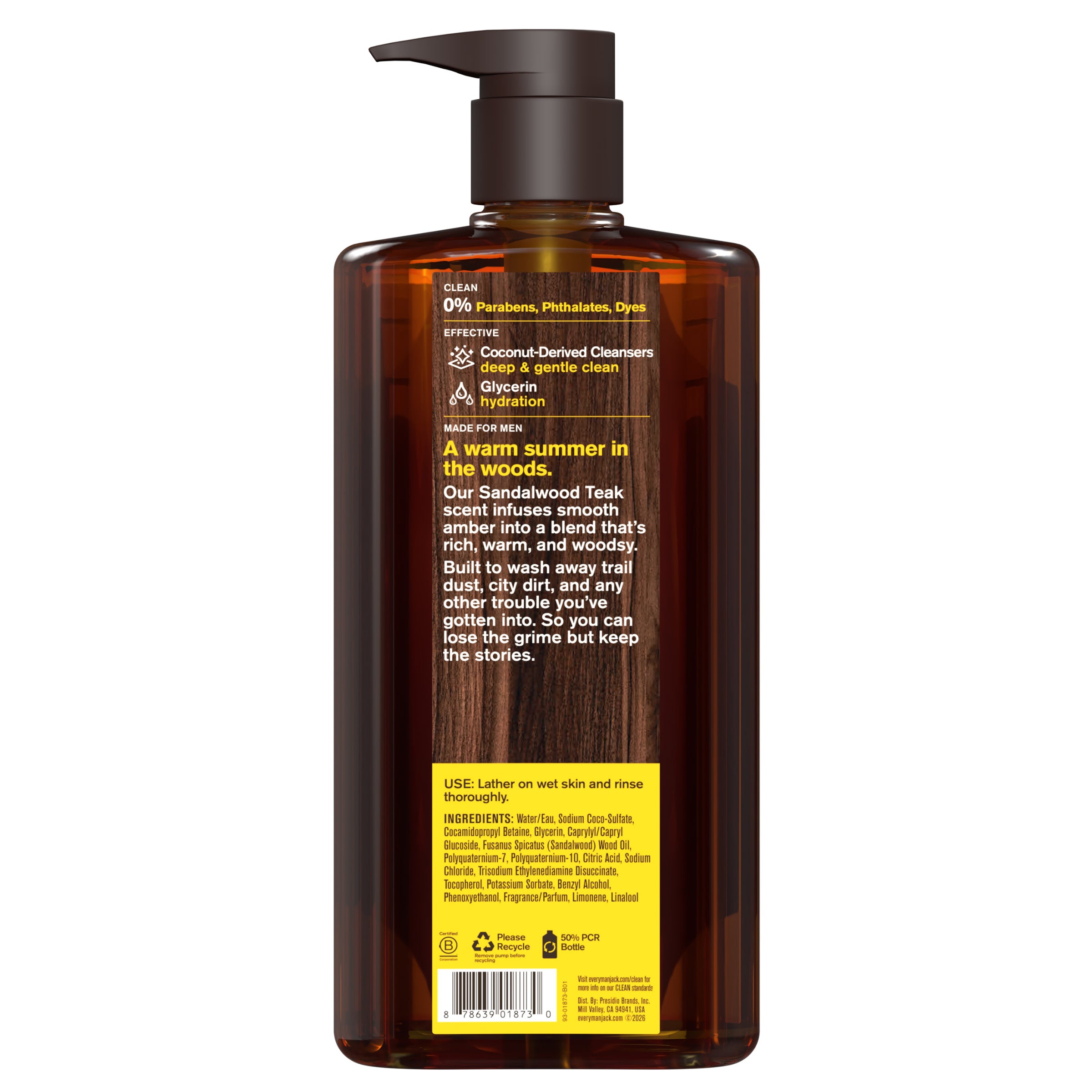 Sandalwood Teak / 28oz