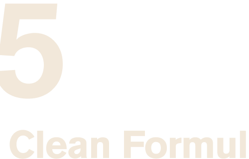 65 New Clean Formulas