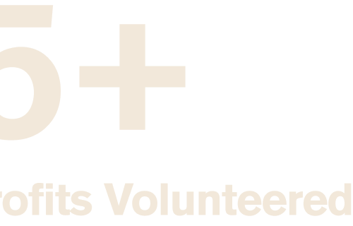 15+ Nonprofits Volunteered With