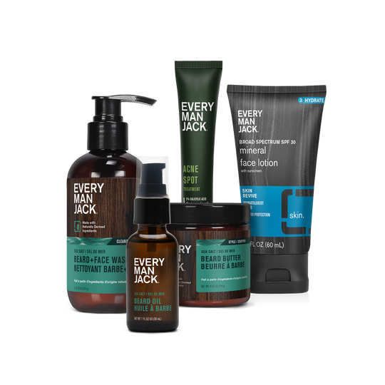 Beard + Face Starter Bundle