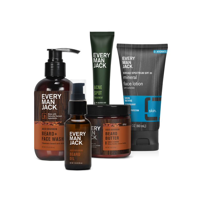 Beard + Face Starter Bundle