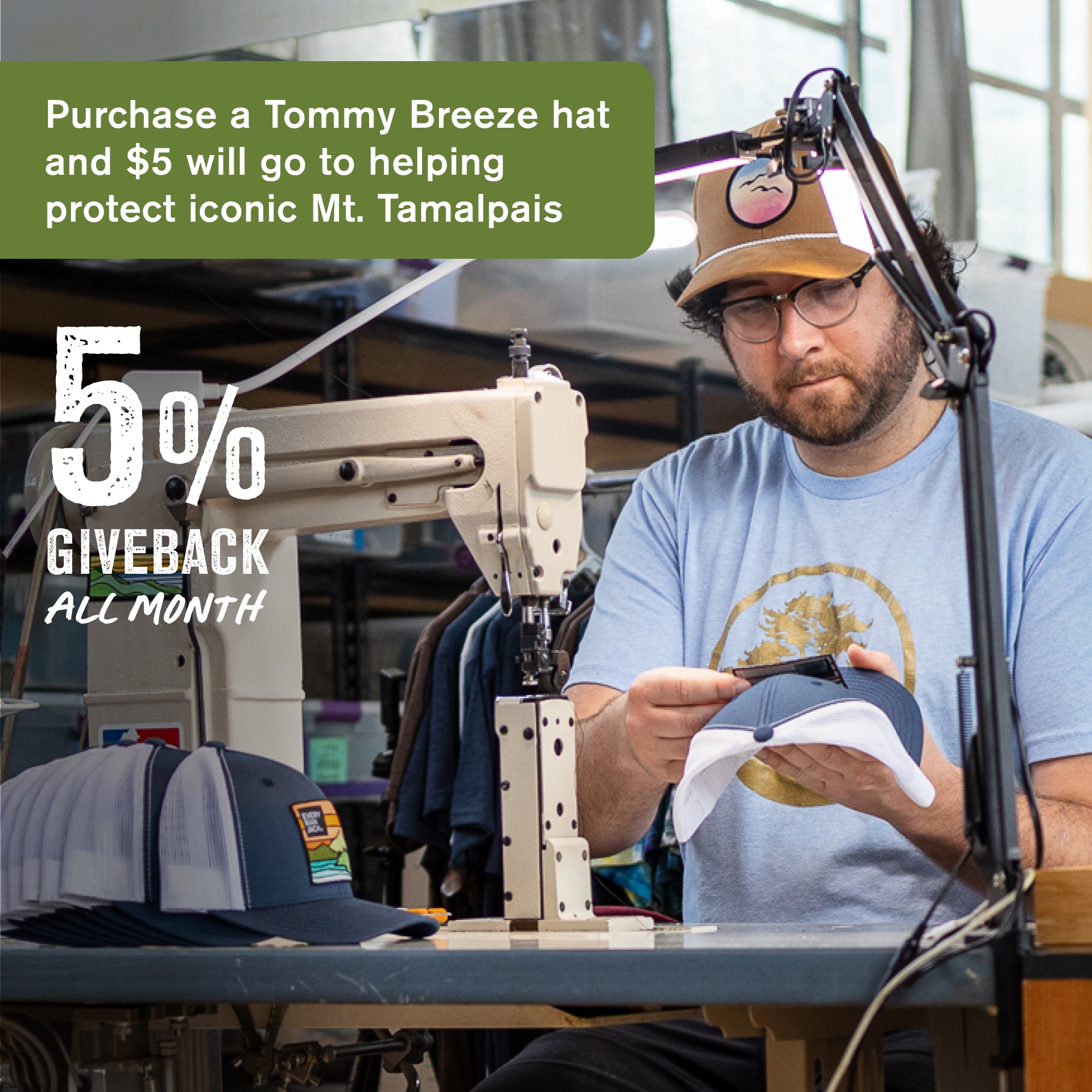 Tommy Breeze x Every Man Jack Patch Hat