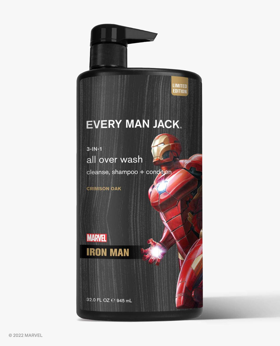 Men's 3 in 1 Shampoo, Conditioner, Body Every Man Jack
