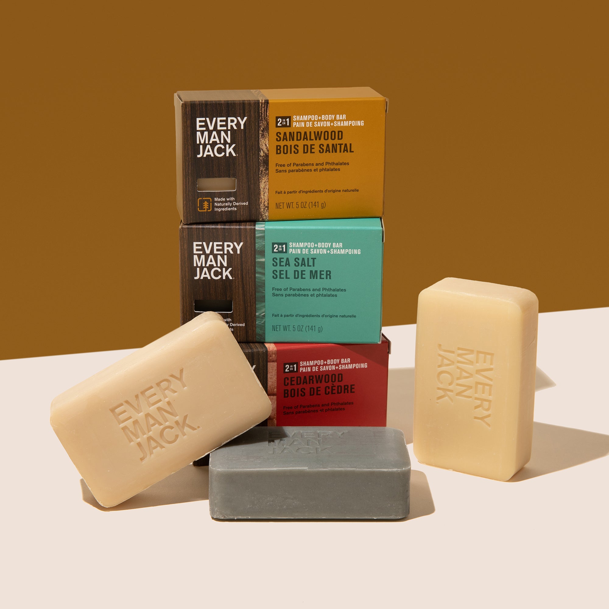 2-in-1 Shampoo + Body Bar Variety Bundle