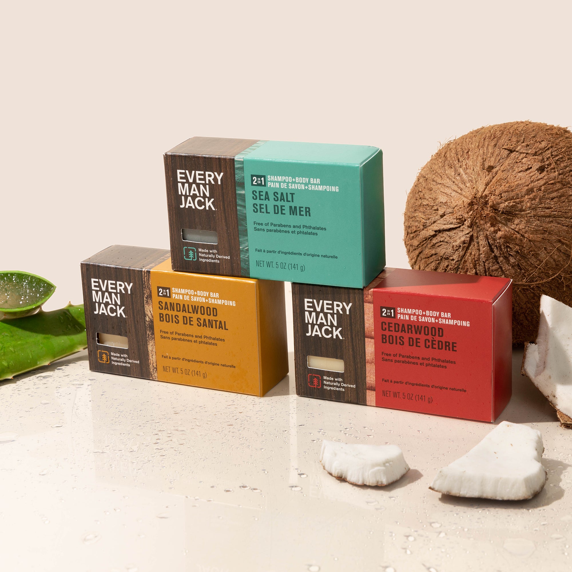 2-in-1 Shampoo + Body Bar Variety Bundle