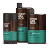 Every Man Jack Sea Salt bundle including deodorant, body wash, and 2-in-1 shampoo-conditioner.